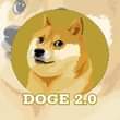 Có thể là hình vẽ ngẫu hứng về văn bản cho biết 'DOGE 2.0'